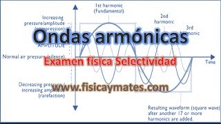 Onda transversal o armónica en una cuerda  Examen Física Selectividad [upl. by Carrick959]