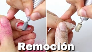 CLASE 16 Como QUITAR UÑAS de GEL 💅🏻 Para NUEVA APLICACIÓN [upl. by Hertberg24]