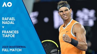 Rafael Nadal v Frances Tiafoe Full Match  Australian Open 2019 Quarterfinal [upl. by Lavicrep]