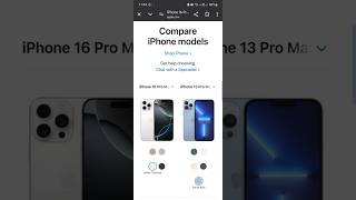 iPhone 16 Pro Max vs iPhone 13 Pro Max Color Comparisons  Perbandingan Warna shorts iphone16 [upl. by Anastos398]