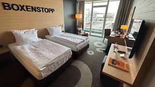 Lindner Hotel Nurburgring Congress  JDV by Hyatt  Two Double Bed Room  Breakfast  Review [upl. by Langan]