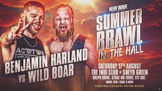 Benjamin Harland vs Wild Boar Mike Hitchman  New Wave West Midlands 17082024 [upl. by Katrinka207]