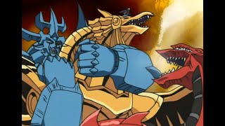 YuGiOh  Ra ManHandled by Slifer amp Obelisk [upl. by Yehs251]