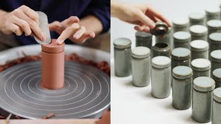 How to Make Simple Small Pottery Jars — Narrated Version [upl. by Attenat623]