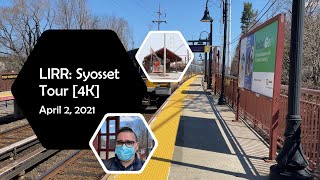 LIRR Syosset Tour 4K [upl. by Erlewine903]