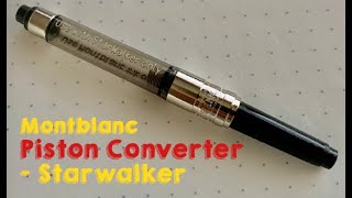 Dont make this rookie mistake  Get the right Montblanc converter for Starwalker fountain pens [upl. by Ringo]