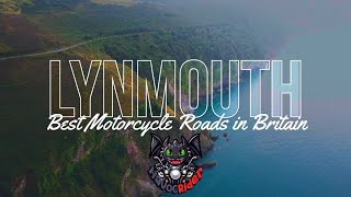 Best Motorcycle Roads In Britain  Lynmouth Motovlog [upl. by Ocimad]