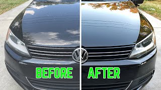 Complete Car Detail and Ceramic Coating Volkswagen  How To [upl. by Uzziel]