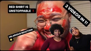 TRA RAGS RED SHIRT VS BIG DUNZIE 3 IN 1 SKITS HILARIOUS REACTION [upl. by Cormack]