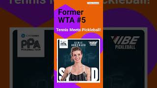 Genie Bouchard Joins PPA Tour  Tennis Invades Pickleball Again [upl. by Elehcar]