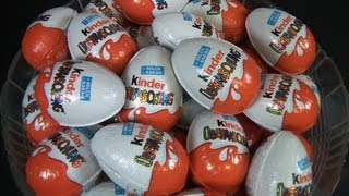 50 x Kinder Überraschung   Unboxing   Star Wars Twistheads Edition  Kinder Surprise [upl. by Hiller678]