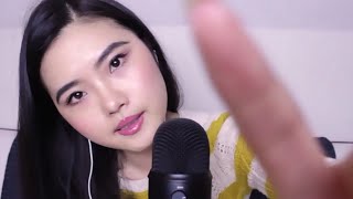 ASMR  Pure Inaudible Whispering with Face touching [upl. by Nedlog]