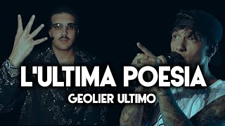 Geolier Ultimo  LULTIMA POESIA Sanremo 2024  TestoLyrics [upl. by Ilowell]