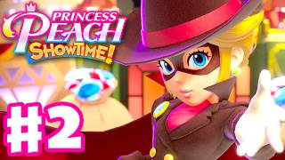 Princess Peach Showtime  Gameplay Walkthrough Part 2  Floor 2 100 [upl. by Harriett]