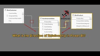 What is the Direction of Relationship in Power BI [upl. by Thom]