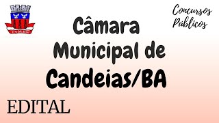 Análise de Edital da Câmara Municipal de CandeiasBA  Banca Instituto Ação  Diversos Cargos [upl. by Marley327]