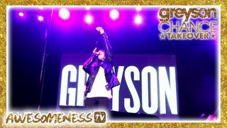 Greyson Chance Takeover official trailer on AwesomenessTV [upl. by Nalyak364]