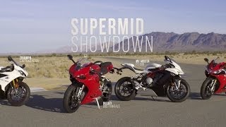 Sneak Peek RSV4 vs 899 Panigale vs F3 800 vs 675R [upl. by Eybba]