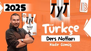 4 TYT Türkçe  Sözcükte Yapı 1 Kök Bilgisi  Kadir GÜMÜŞ  2025 [upl. by Atiugram]