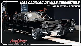 SOLD Hoovies Garage amp April Rose  1964 Cadillac DeVille Convertible  BARRETTJACKSON SCOTTSDALE [upl. by Killian]