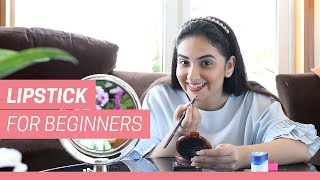 How To Apply Lipstick  Beginners Guide To Lipstick  Beauty BFF MissMalini [upl. by Corotto]