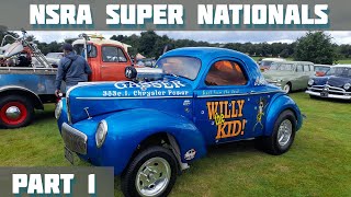 32nd Hot Rod Super Nationals NSRA  Biggleswade  13th August 2023  Part 1 [upl. by Llahsram366]