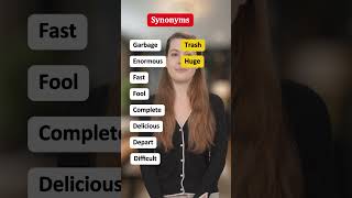 SynonymsGarbage Trash Fool Complete shorts improve vocabulary synonyms learnenglish [upl. by Ennahteb]