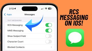 How to Enable RCS Messaging in iOS 18 on iPhone  Hindi [upl. by Ataeb]