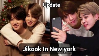 Jikook moments Jungkook fed Jimin when they were in New york [upl. by Ahsal735]