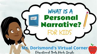 ✏️ What is Personal Narrative Writing  Writing a Personal Narrative for Kids 1st amp 2nd Grade [upl. by Norri]