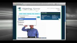 Signing Savvy Video Sizes [upl. by Ahsiat557]