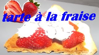 Tarte aux fraisesAmandeChantillyChocolat [upl. by Ilrebma]