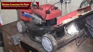 How To Replace A Mountfield Petrol Lawnmower Self Drive Cable [upl. by Meisel239]