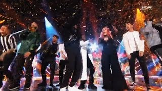 X Factor UK 2017 Winner RakSu as Winner Sing Dimelo Their First Single and Celebrate [upl. by Loren]