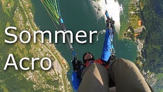 Learning Acro Paragliding [upl. by Nnaassilem406]