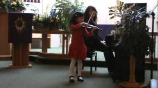 Violin Lessons Victoria BC Adam Carse MinuetT Susato Ronde Dinosaur Plod Snooker Table [upl. by Farkas]