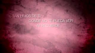 Pablo Alborán  Me Iré Lyric Video [upl. by Oirogerg]