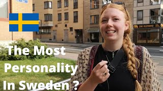 Who Is The Most Famous Personality In Sweden Asking Questions From Swedish Public [upl. by Tyler]