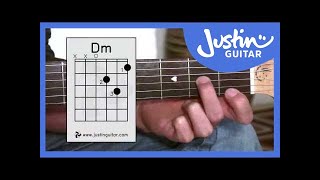 D Minor Chord Dm  Stage 2 Guitar Lesson  Guitar For Beginners BC123 [upl. by Iona338]