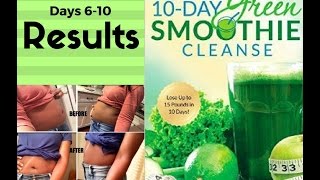 10Day Green Smoothie Cleanse Review Days 69  RESULTS amp Snack Ideas [upl. by Asylla639]