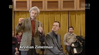 Krystian Zimerman Masterclass in Katowice Excerpt [upl. by Miuqaoj595]