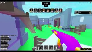 Using only AK  277 tags on Castle 🤯 Roblox Big Paintball [upl. by Darsie354]