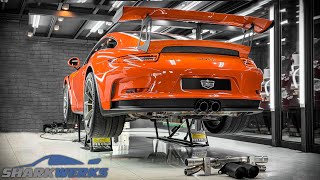 Porsche GT3 RS Fitted With Sharkwerks Exhaust Detailed And PPF Applied [upl. by Nahtaj221]