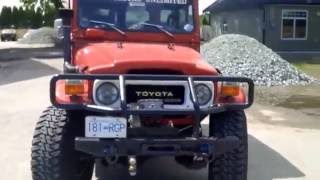 1980 Toyota Landcruiser BJ42 Turbo diesel [upl. by Yadrahs]