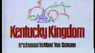 1992 Kentucky Kingdom Hurricane Bay commercial [upl. by Enomed]