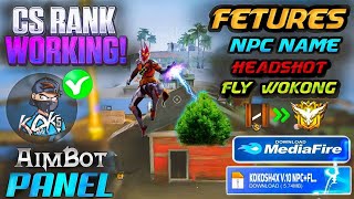 AimbotNpc NameFlying wukong Data File  KOKOSH4X Npc Name Config File  FF Npc Name Headshot Hack [upl. by Elleinod83]