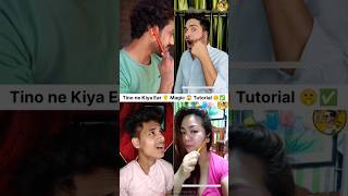 Tino ne Kiya Ear 👂 Magic 😱 Tutorial 🤫✅  HMM Song hmm viral shorts youtubeshorts [upl. by Ecinaj]