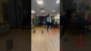 Obstacle Course  Dynamic Balance Exercise for Neurological Injury Rehabilitation [upl. by Burrton370]