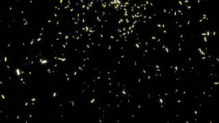 Magical Golden Confetti Particles  Free Motion Graphics [upl. by Oniliuqnart]