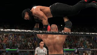 GOLDBERG vs ROMAN REIGNS UNBEATABLE  WWE2K23 [upl. by Judi828]